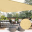 Toile d'ombrage triangulaire Yescom-113472290-113472280