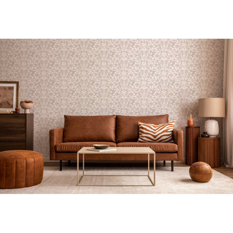Nomad Snapdragon 10' L x 24" W Wallpaper Tile, Navy Blue, Premium Paper