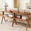 Table d'appoint 25,2 po Noyer