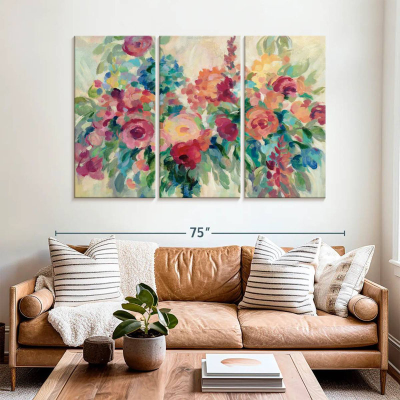 Marché aux fleurs Avery I, H 42 po x l 65 po