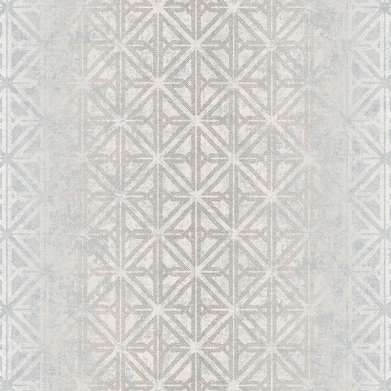 Geometric Roll, Light Blue