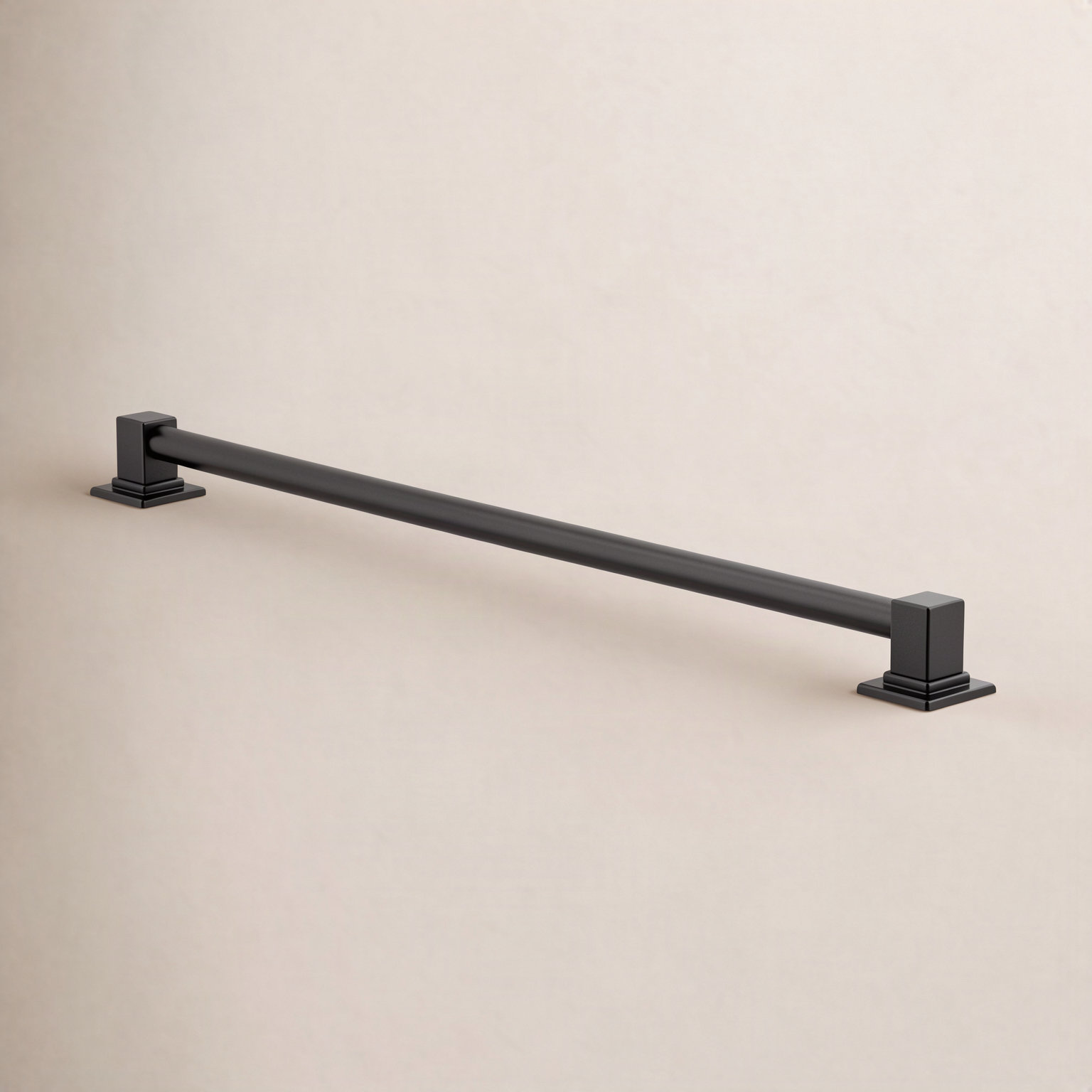 90 Degree Grab Bar, Brushed Nickel, 44.96'' W