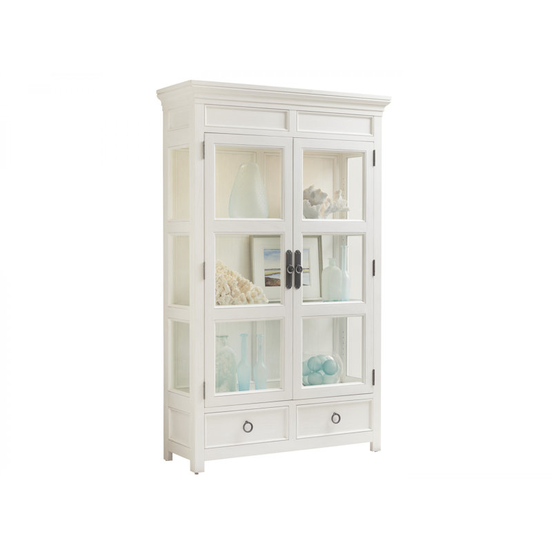 Ocean Breeze Sanctuary Curio China, White