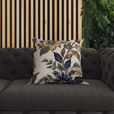 Coussin intérieur / extérieur Cobalt Meadow