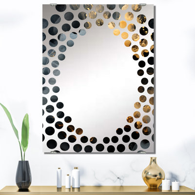 Adlan - Miroir mural décoratif abstrait