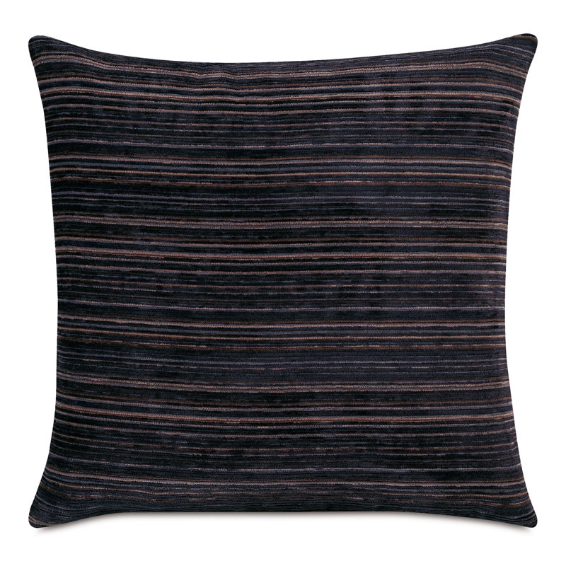 Housse et insert de coussin décoratif carré Rocco Nailheads