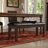 Bartons Bluff Faux Leather Upholstered Bench