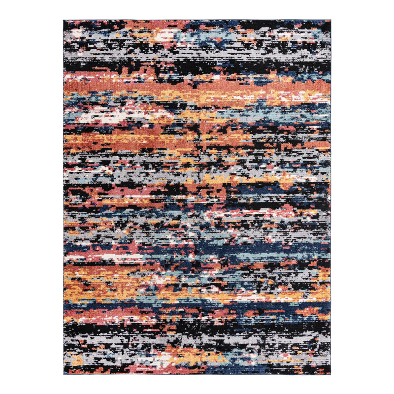 Alia Performance Multi colored Rug, Rectangle 9'10" x 13'