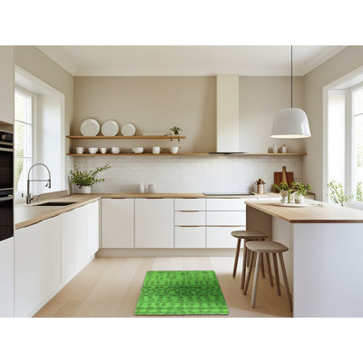 Tapis verts Mid-Century 1242