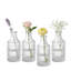 Ensemble de 4 bouteilles décoratives en verre pour table à fleurs