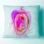 Supernova explosion bleu - coussin abstrait imprimé-90544052-30141268