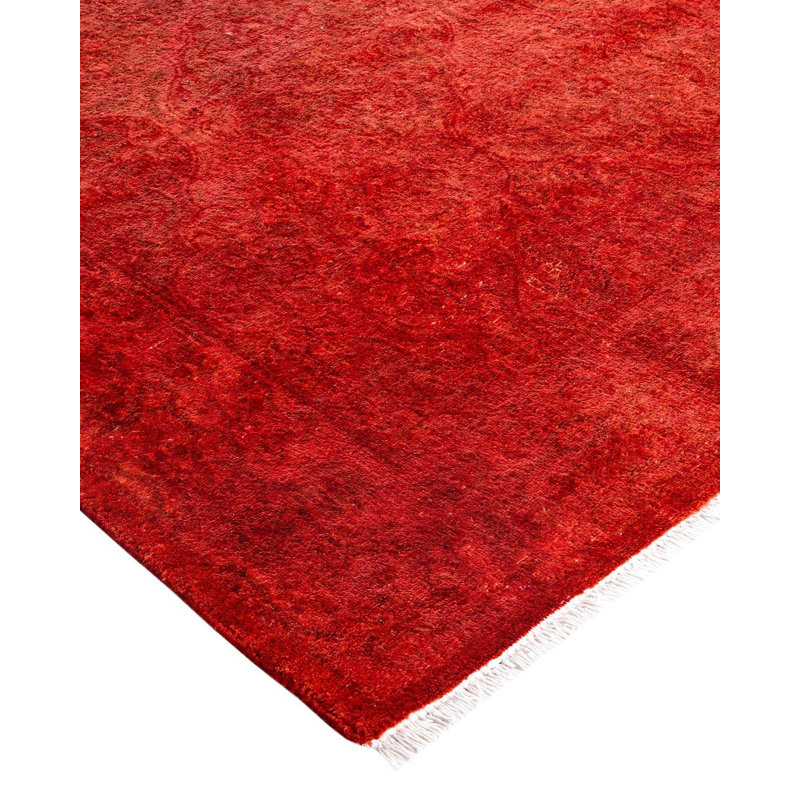 Overyed One-of-a-Kind Runner 2'6" X 11'3" Hand Knotted Area Rug
