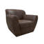 Fauteuil pivotant d'appoint Esis, coussins moelleux, similicuir-103215113