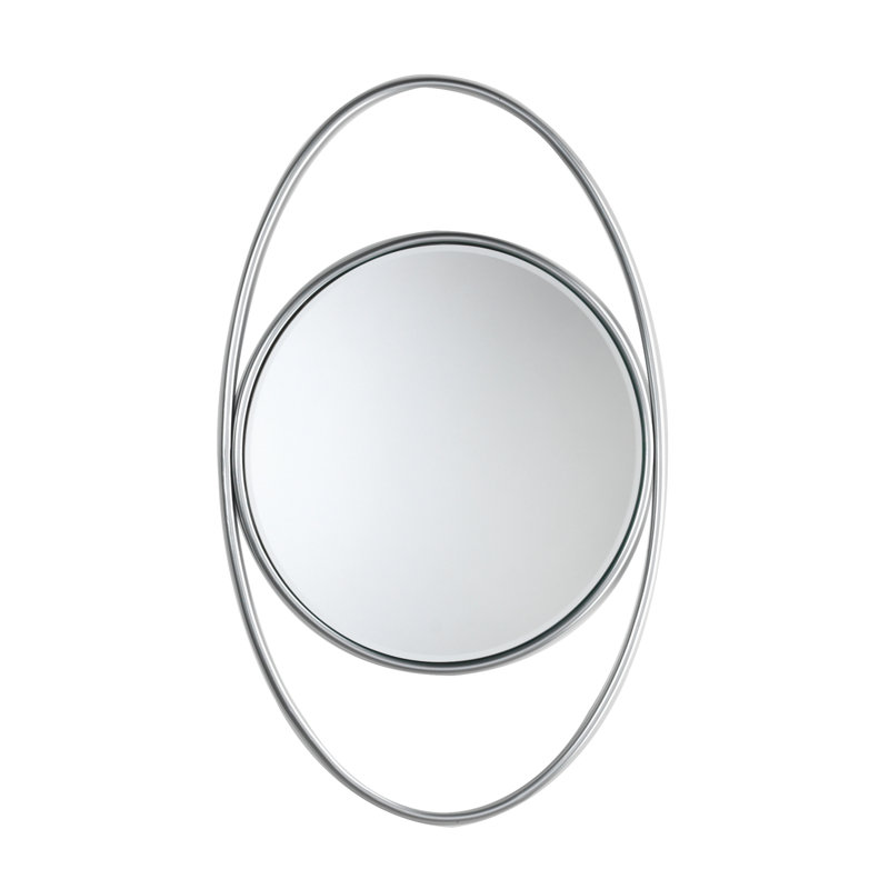 Jandrain Metal Flat Wall Mirror