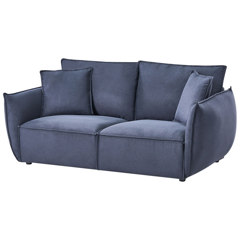 Stilla 3 Seater Sofa, Dark Blue