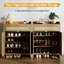 Range-chaussures en rotin Farmhouse