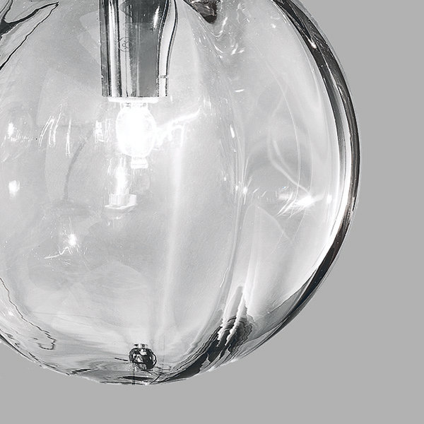 Puppet Table Lamp P Amber Transparent Matt Black 1 G9 Ul, Matte Black, Crystal Transparent