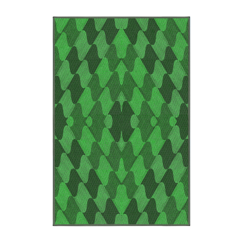 Tapis de zone verte à motif, Rectangle 2 pi x 4 pi