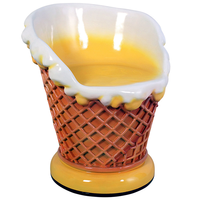 Ice Cream Parlor Sculptural Chair