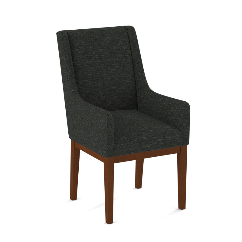 Upholstered Arm Chair, 61492-88, English Saddle