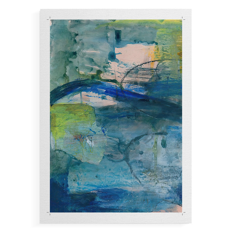 Printemps vents - impression sur toile seulement - non encadrée, H 60 po x l 40 po