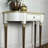 Modern and elegant wooden console table