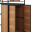 Lit mezzanine avec bureau et armoire-398663607