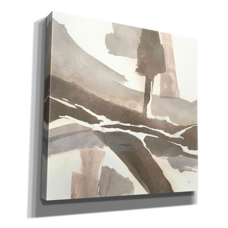 Emron " White And Placid I " by Chris Paschke, 12" W x 12" H