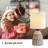 Mini Boho Farmhouse Table Lamp Rustic End Table Decorative Small Lamps For Small Spaces Bedroom Nightstand Living Room Reading Desk Side Table Lamp