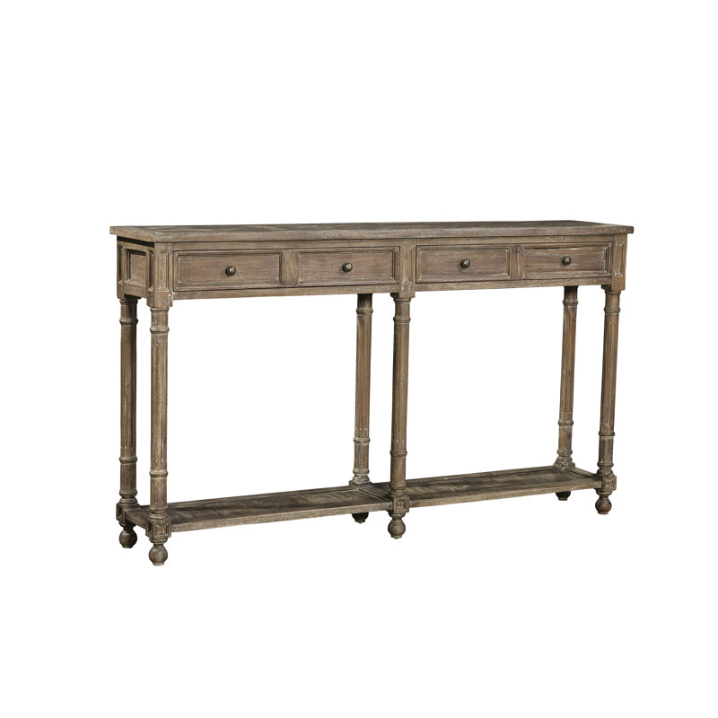 57.25'' W Solid Wood Console Table