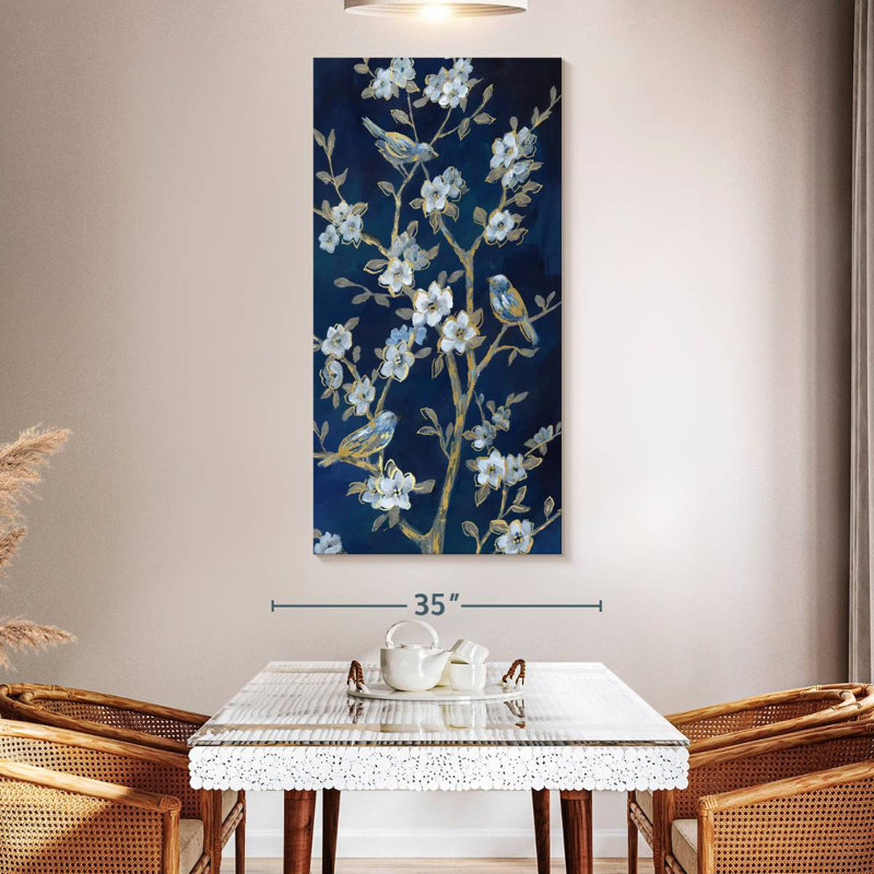 Harnek Indigo Spring II, 54" H x 27" W