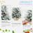 3FT Flocked Tabletop Christmas Tree With Burlap Cement Base