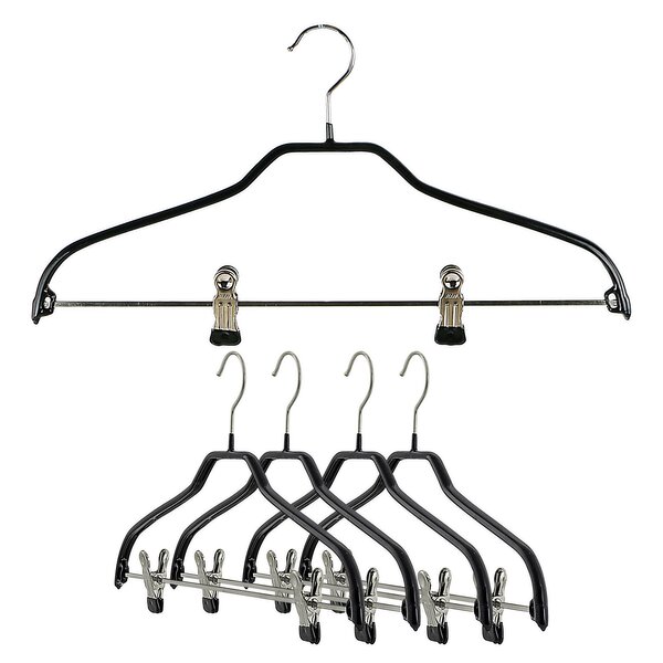 Waterproof 6 clip Clothes Hanger With Non slip Shoulder - Temu