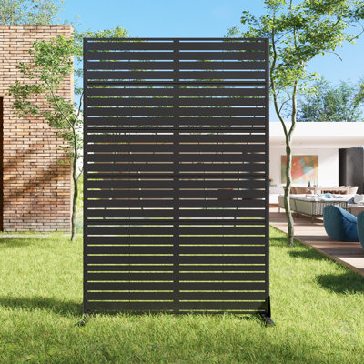 6 ft. H x 4 ft. W Metal Privacy Screen by MAYEERTY