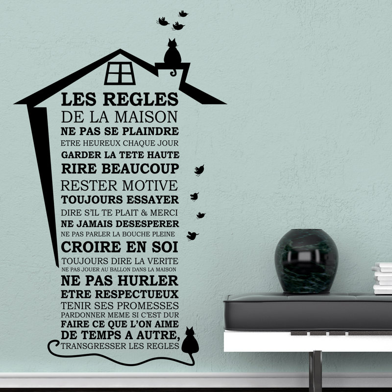 Non-Wall Damaging Wall Decal