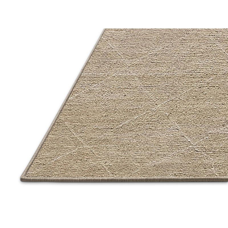Tapis beige Borquez, Rectangle 7 pi x 9 pi