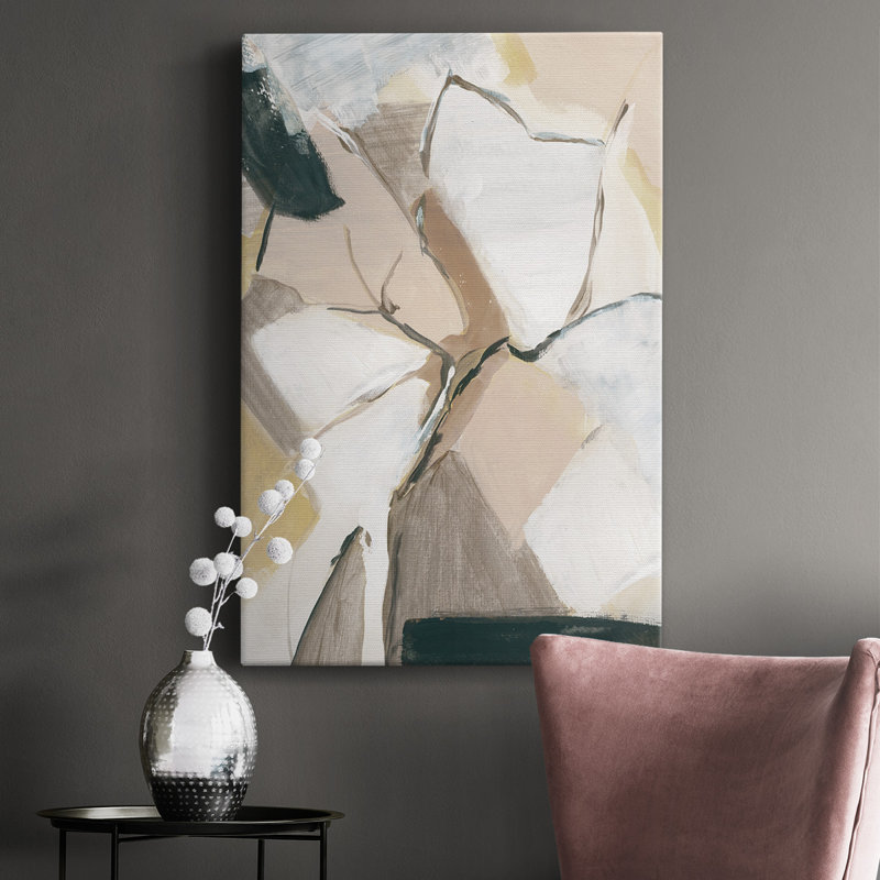 Marble Lines I - Reproduction de photo sur toile simple, H 18 po x l 12 po x P 1 po