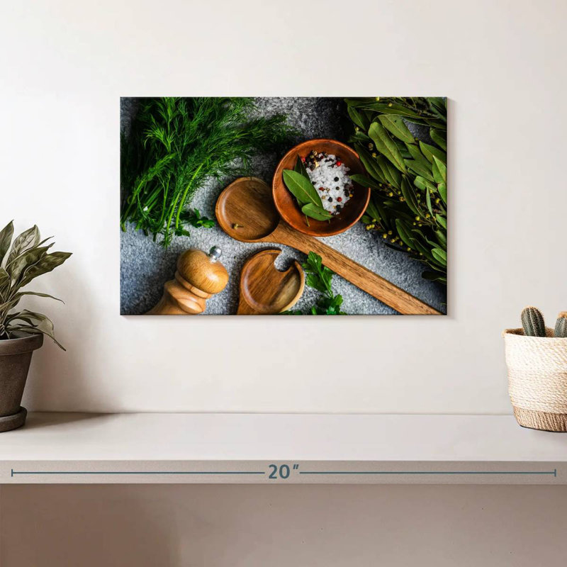 Yarlin Herbs For Cooking, 8" H x 12" W
