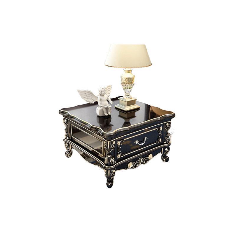Table basse en bois massif