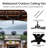 72" / 84" Full Aluminum Wet Rated Indoor Outdoor DC Motor Ceiling Fan with Remote Control, Modern Industrial Waterproof Large Ceiling Fan, 6-Speed Reversible Gazebo Ceiling Fan without Light-2050516087-2076701295