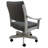 Casa Solid Wood Dining Caster Chair-1835744017-1842881179