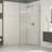 Boivin Stationary 36" x 76" Frameless Fixed Glass Panel-908432150