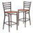 Loughran Ladder Back Metal Restaurant Barstools-94596161-94596160-21223157