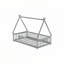 Lit en bois en forme de tente, lit tipi-455770799-455770797