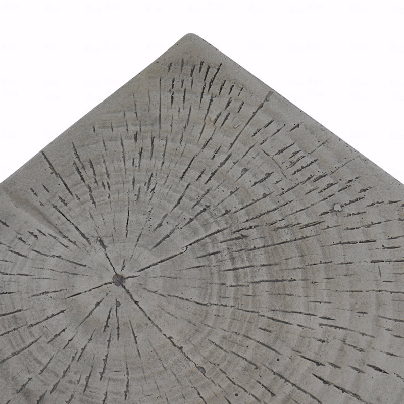 Modern Patio Side Table, Stylish Center Table Compatible With Living Room, Bedroom, Or Office, Gray