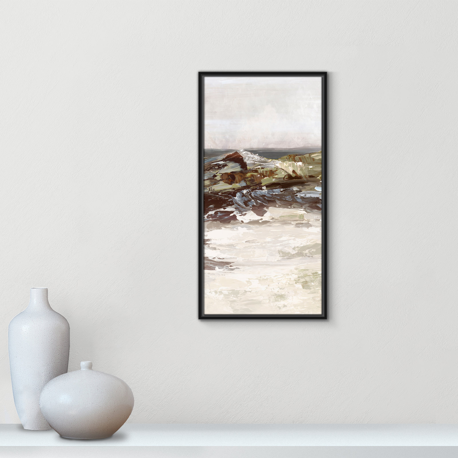 Conan "Stoney Peak" Print, 31.5" H x 16.5" W, Black