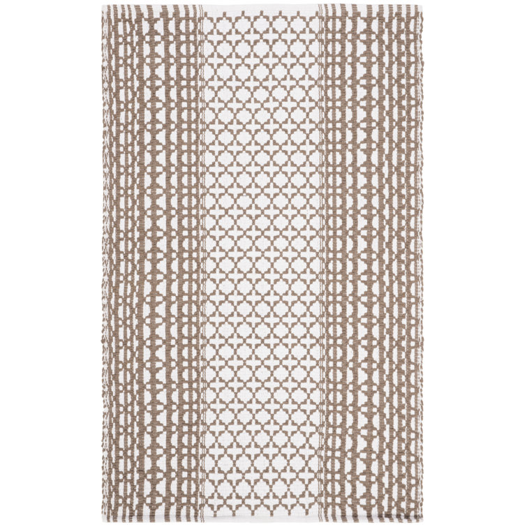 Amaral Hand Woven Cotton Geometric Rug