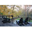 Chaise Adirondack pliante en plastique / résine Leighton-207591684