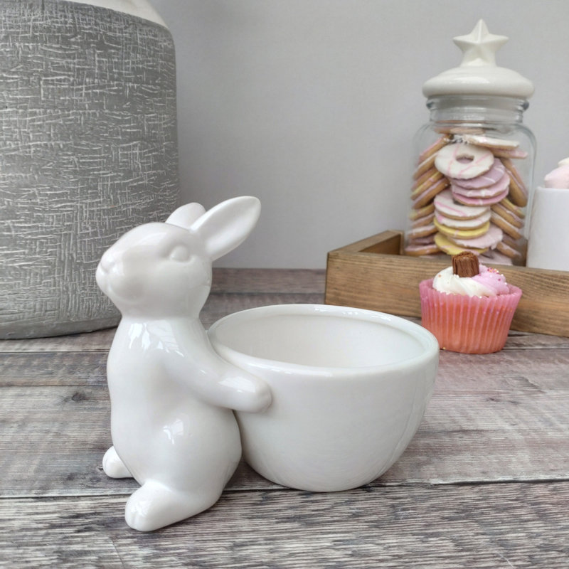 Teasley Animals Statue, White