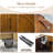 Solid Wood Queen Murphy Bed With Storage Drawer, Built-in Charging Station, Mid-century Modern Design, Brown Toffee